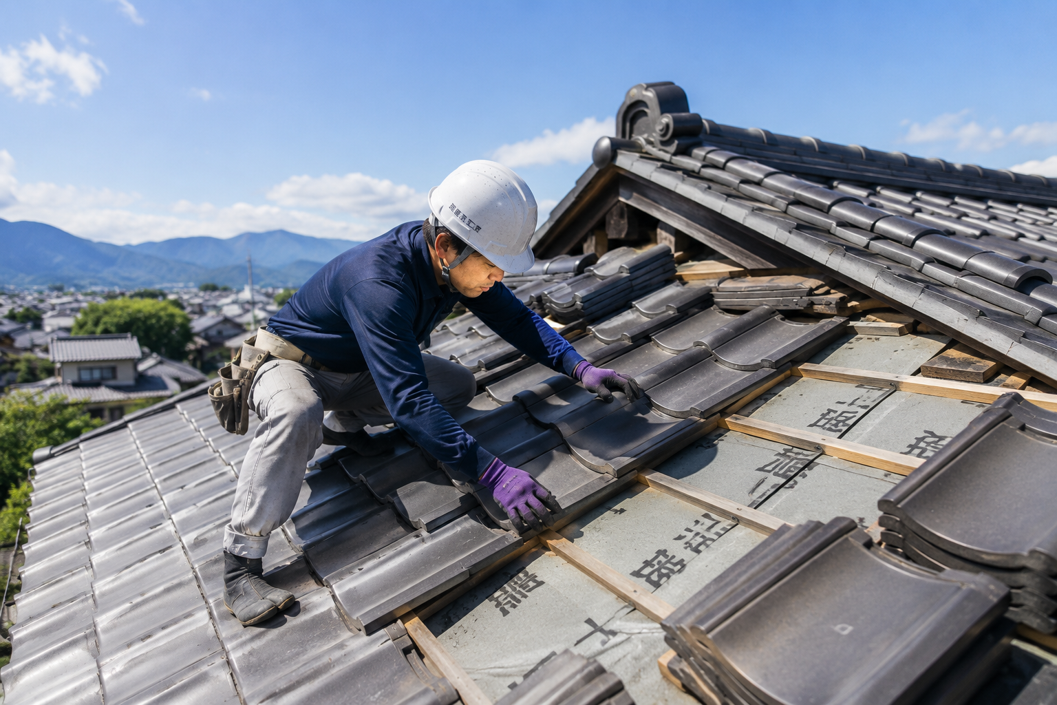 屋根工事・葺き替え